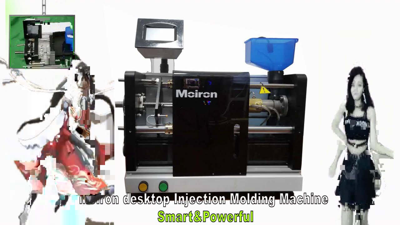 Semi automatic injection moulding machine