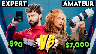 Amateur VS Pro Photographer - Sony A7RV VS Amazon Camera