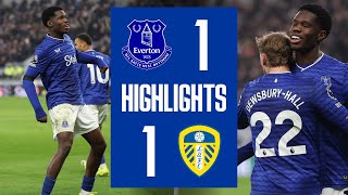 EVERTON 1-1 LEEDS UNITED | Premier League highlights