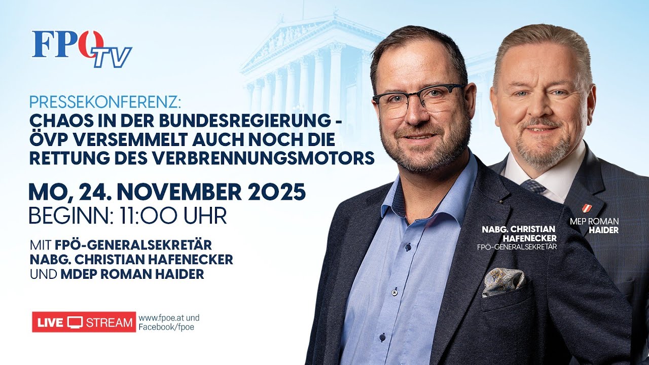 „Chaos in der Bundesregierung" - ÖVP versemmelt auch noch die Rettung des Verbrennungsmotors