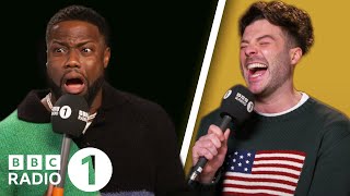 Snubbed again! Kevin Hart and Jordan North play Access All Apps