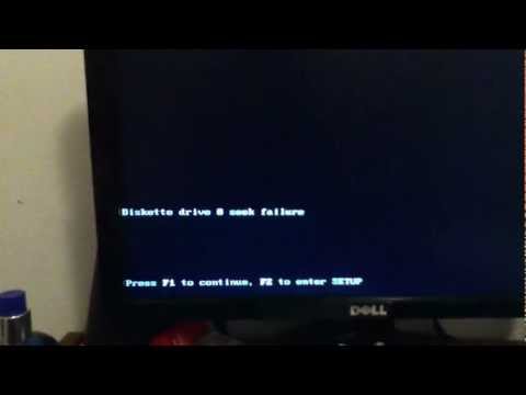 DISKETT DRIVE 0 SEEK FAILURE RESUELTO (FIXED)