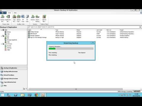 仮想マシンの作成: コンピュータをバックアップとして保存します。