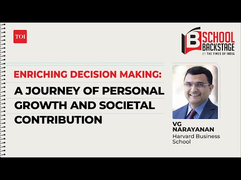 Enriching Decision Making · V. G. Narayanan