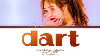 Hyuna (현아) - DART (Traducida al Español + Color Coded Lyrics Esp/Han/Rom)