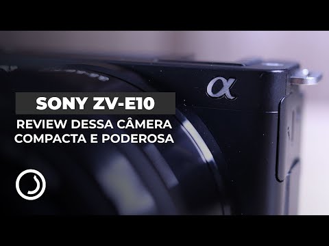 Câmera Sony ZV-E10 Mirrorless Corpo (Preta) | Ideal para Criadores