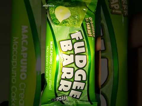 FILIPINO SNACK: FUDGEE BARR MACAPUNO #shorts