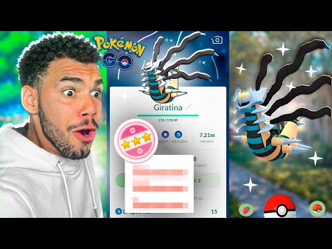 SHINY GIRATINA ORIGINAL E DOIS SHINYS NO MESMO DIA - POKEMON GO | Cris |