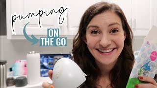 BREASTFEEDING MOM PUMPING ON THE GO // Tips for Breastmilk Storage While Traveling