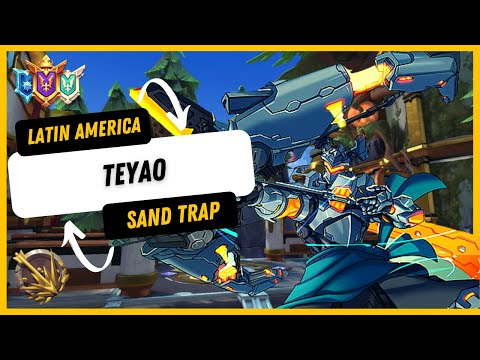 Pro Circuit Player Teyao (Grand Master) Sand Trap Paladins Ranked Competitive