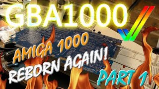 Amiga 1000 Reborn Again - Part 1 (Overview / 500+ Strip & Test) & 500 RAM Repair