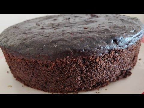 Basic chocolate sponge cake recipe with tips | Eggless chocolate sponge cake in cooker | Ruchira
