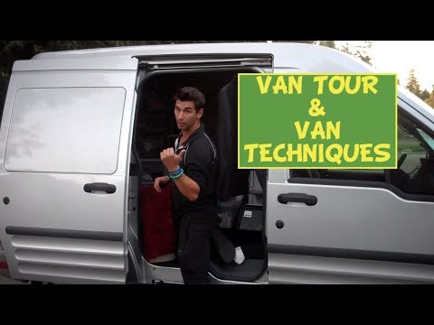 VAN LIFE | FULL Van Tour & Van Living Techniques!