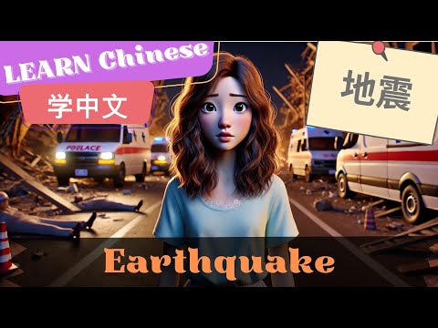 Earthquake地震 | Slow and Normal Speeds | Learn Mandarin Chinese | Listening and Speaking Skills