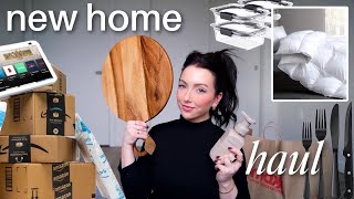 starting over...new apartment HUGE HAUL! tjmaxx, amazon, bat