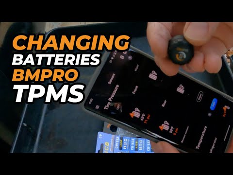 How to Change Batteries on the JayCommand BMPro Tire Pressure Monitoring Sensors TPMS