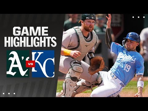 캔자스시티 vs 오클랜드        [2024. 05. 20] MLB 중계 하이라이트