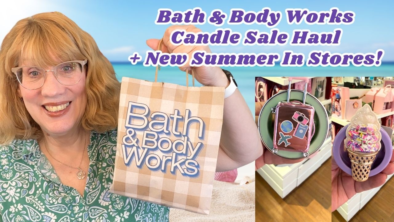 Bath & Body Works Candle Sale Haul + New Summer In Stores!