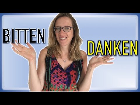 🇩🇪 La différence entre BITTEN et DANKEN en allemand