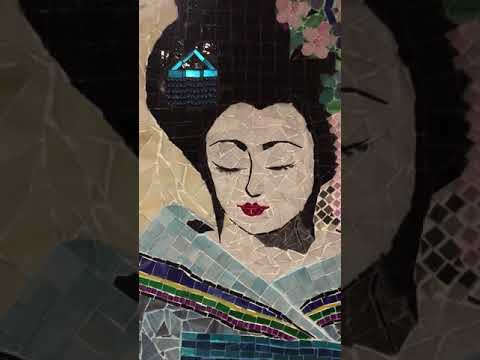 Oriental Geisha girl