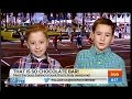 Chocolate Bar Boys on Sunrise Australia 
