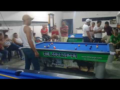 Final del campeonato de billar pool / chumilo vs el flaco/