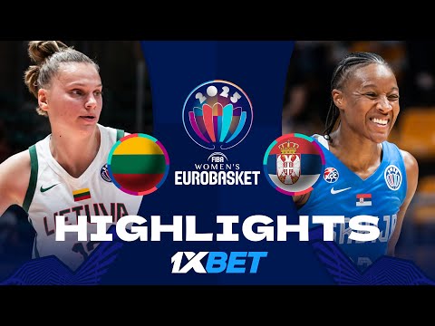 Lithuania 🇱🇹 takes down Serbia 🇷🇸 to remain perfect at FIBA #EuroBasketWomen 2025