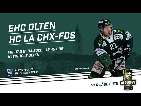 1.4.2022 EHC Olten - HC La Chaux-de-Fonds 4:1