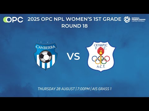 Capital Football OPC NPL Women's 1st Grade Round 18 - Majura FC vs Canberra Olympic FC