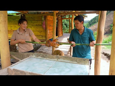 Bring Water Into The Pond, Build New Tables, Cook Delicious Roast Duck | Family Farm 