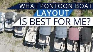What Pontoon Boat Layouts are Most Common or Best?