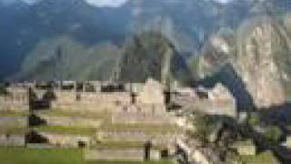 Machu Picchu with the music of Stanley Watson