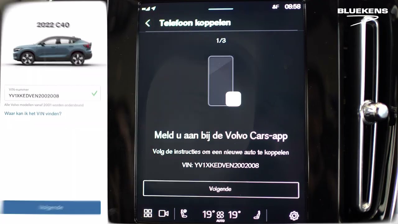 App koppeling Volvo iCup systeem