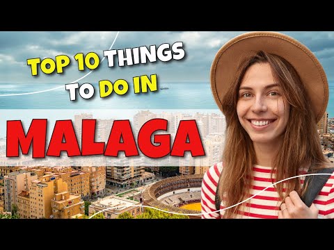 TOP 10 Things to do in Malaga, Spain 2023! 🇪🇸☀️