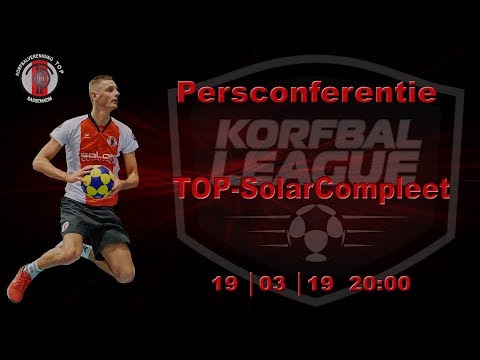 Persconferentie TOP/SolarCompleet, dinsdag 19 maart 2019