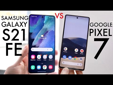Google Pixel 7 Vs Samsung Galaxy S21 FE! (Comparison) (Review)
