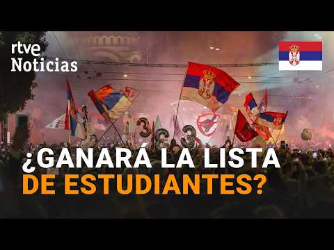 Elecciones en Serbia | El favorito: un partido sin íderes ni idelología clara | RTVE Noticias