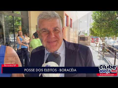 BORACÉIA: POSSE DOS ELEITOS