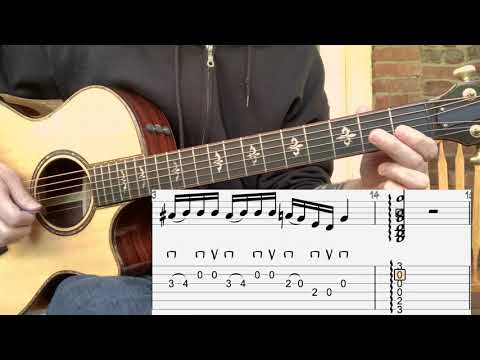 [Quick Lick 2] - Acoustic Guitar Riff - Bluegrass Country Guitar Run #2 in G