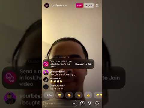 Loski on Instagram Live Talking about Ablum + More