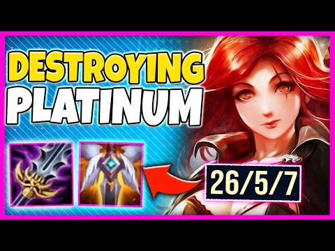 TILTING PLATINUM PLAYERS WITH HYBRID KATARINA - League of Legends | Katlife