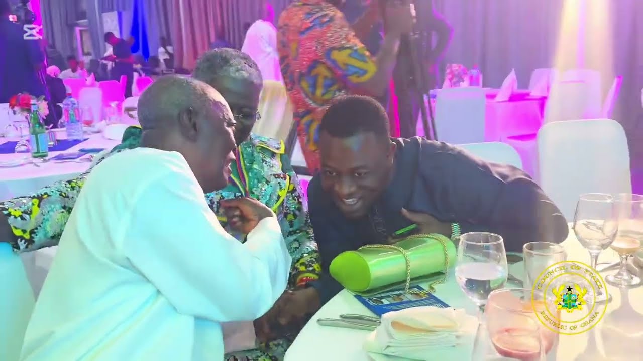 Excellency Dr. Maxwell Boakye presented a Citation to some organizations at WPF day.