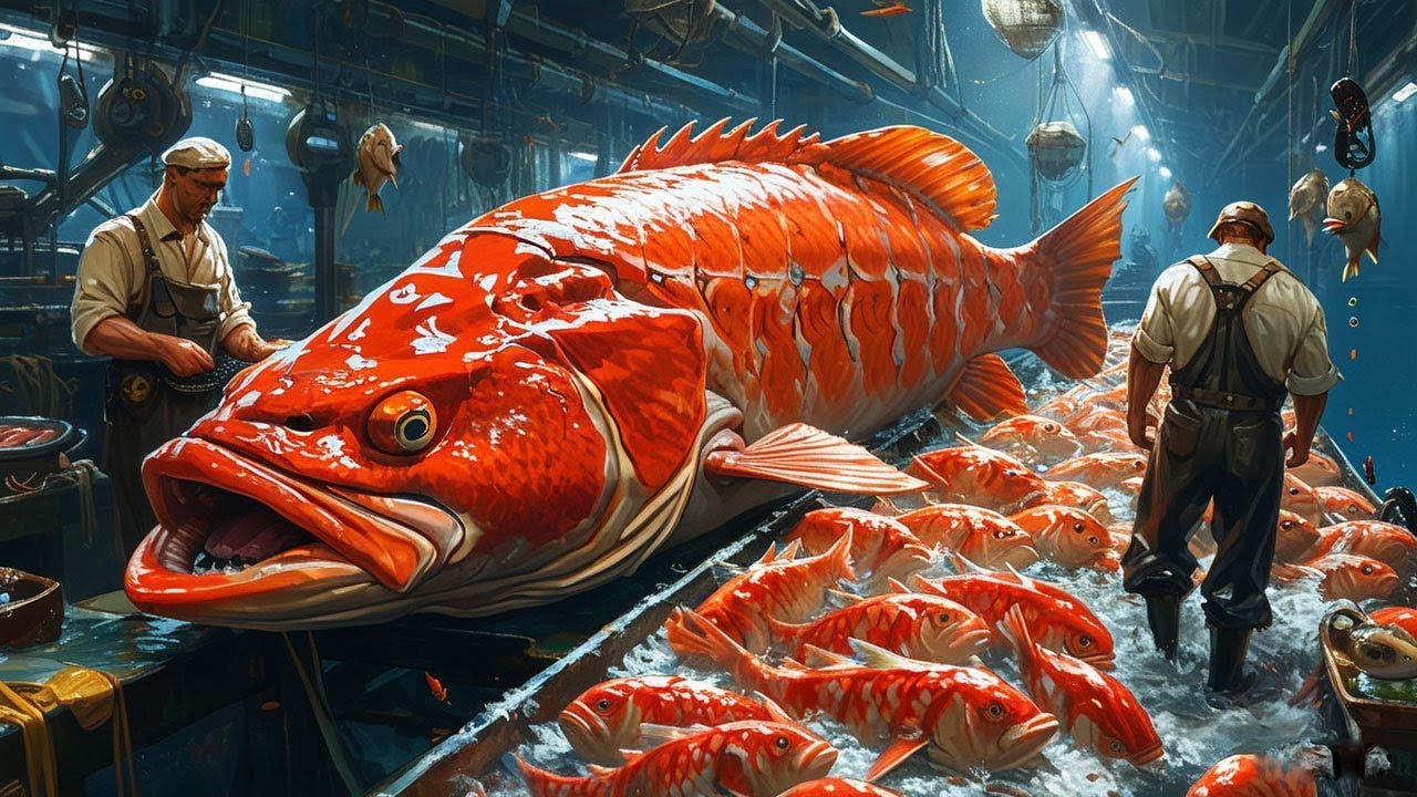 How Japanese Fishermen Catch Millions of Tons of Indian Mackerel Like This - Fastest Tuna Net