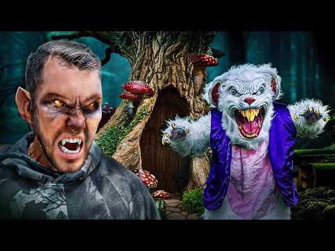 Mad Hatter The Giant Rabbit Man! Werewolf and Rabbit Transformation! S6E5