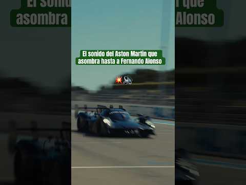 🟢💥 El rugido del AstonMartin Valkyrie que asombra hasta a Alonso #astonmartin #astonmartinvalkyrie