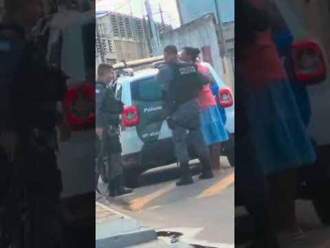 Denuncia anônima sobre suspeitos do Residencial Rio Doce no bairro Palmital acaba em operação policial. Homem é preso por ameaça e desacato. 