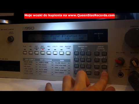 Graf Cratedigger  - AKAI S950 - różnice brzmieniowe a zgrywanie sampli w różnych jakościach