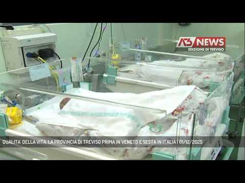 QUALITY OF LIFE: THE PROVINCE OF TREVISO RANKS FIRST IN VENETO AND SIXTH IN ITALY | December 1, 2025