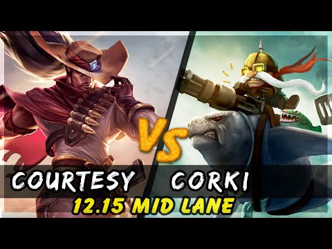 Courtesy - Yasuo vs Corki MID Patch 12.15 - Yasuo Gameplay