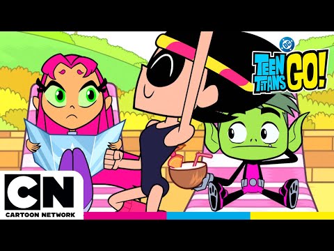 ロビンが完全にジンクスにやられる！| ティーン・タイタンズ Go! | カートゥーン ネットワーク UK (Robin Gets Totally Jinxed! | Teen Titans Go! | Cartoon Network UK)